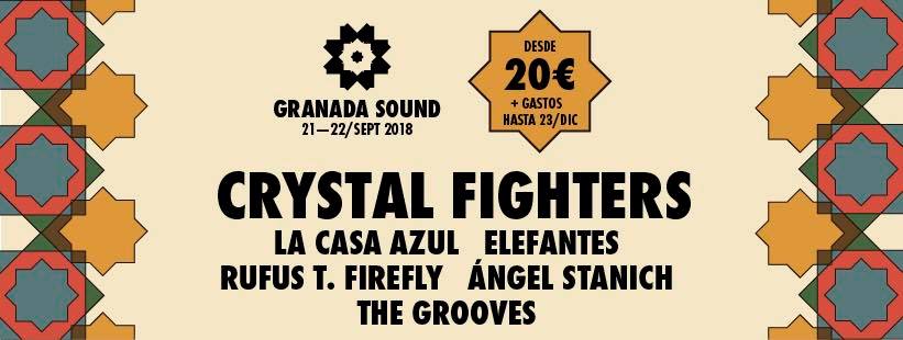 Crystal Fighters encabeza el cartel del Granada Sound