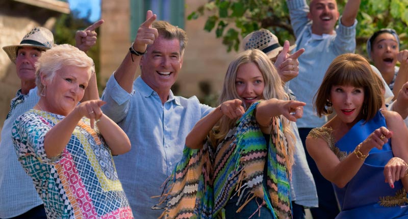 Estrenos: La secuela de la exitosa Mamma Mia acapara el interés de la cartelera semanal