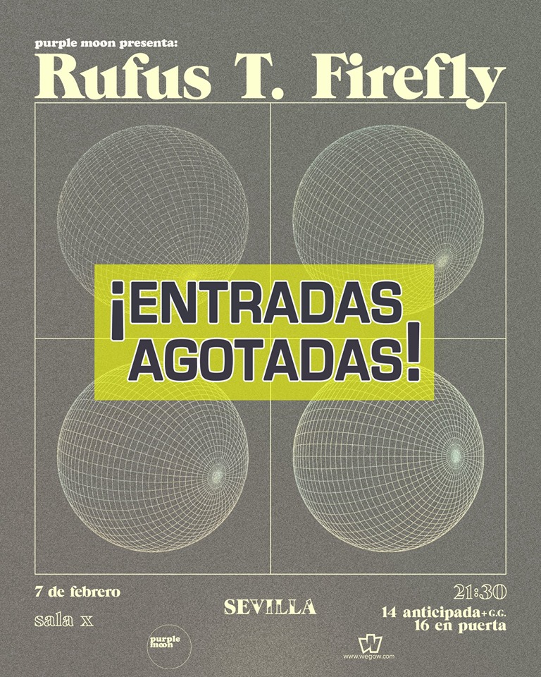 Rufus T. Firefly aterriza en Sevilla con sold out