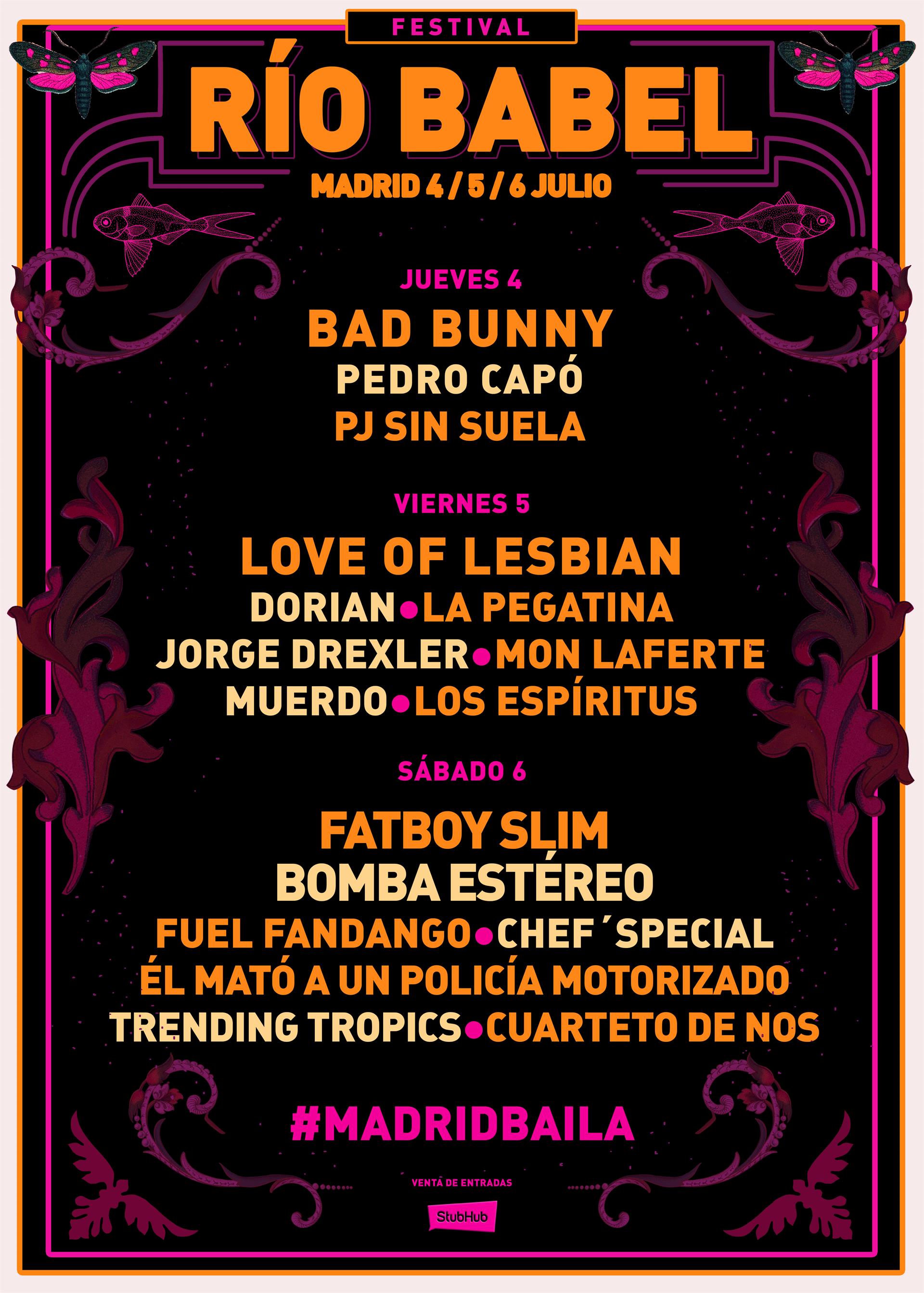 El Festival Río Babel completa su cartel para 2019 