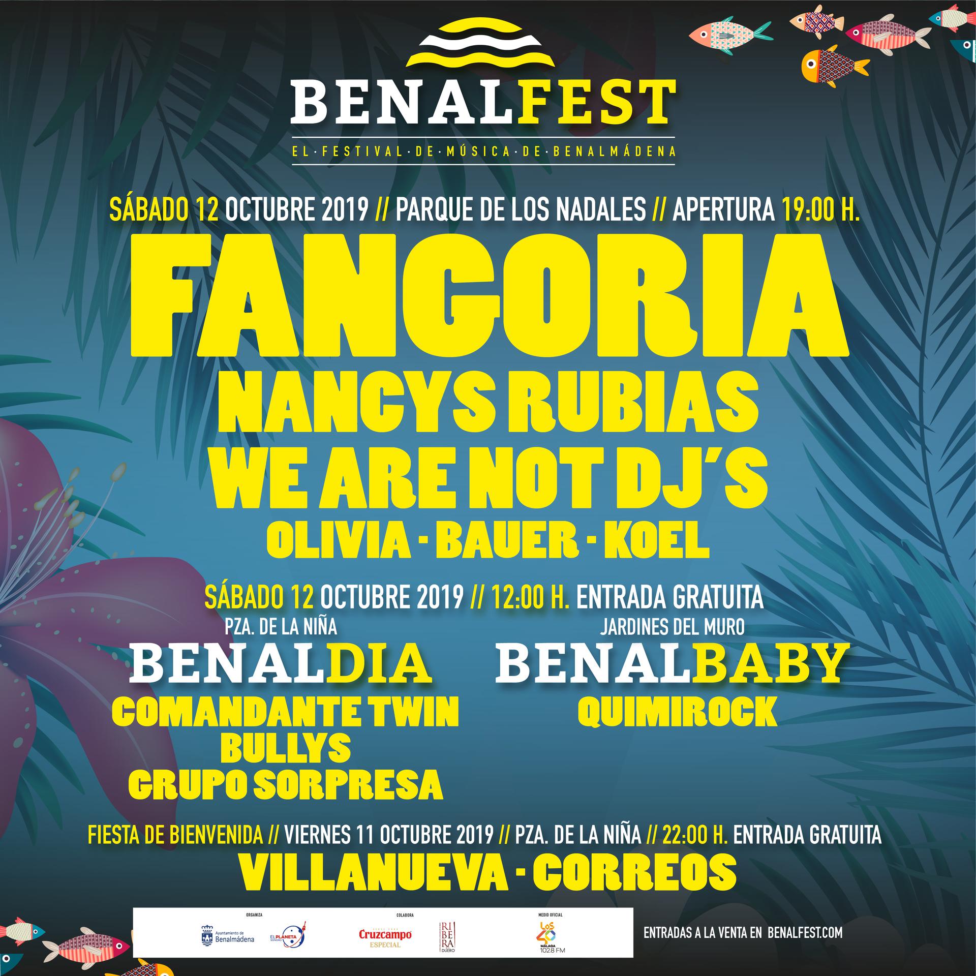 Benalfest celebra su segunda edición en octubre