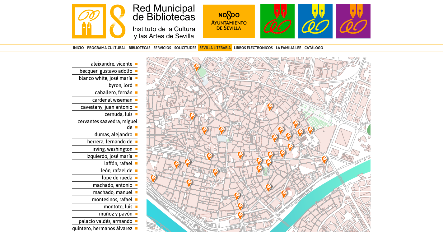 El Ayuntamiento de Sevilla ofrece un recorrido virtual a través de ‘Sevilla literaria’
