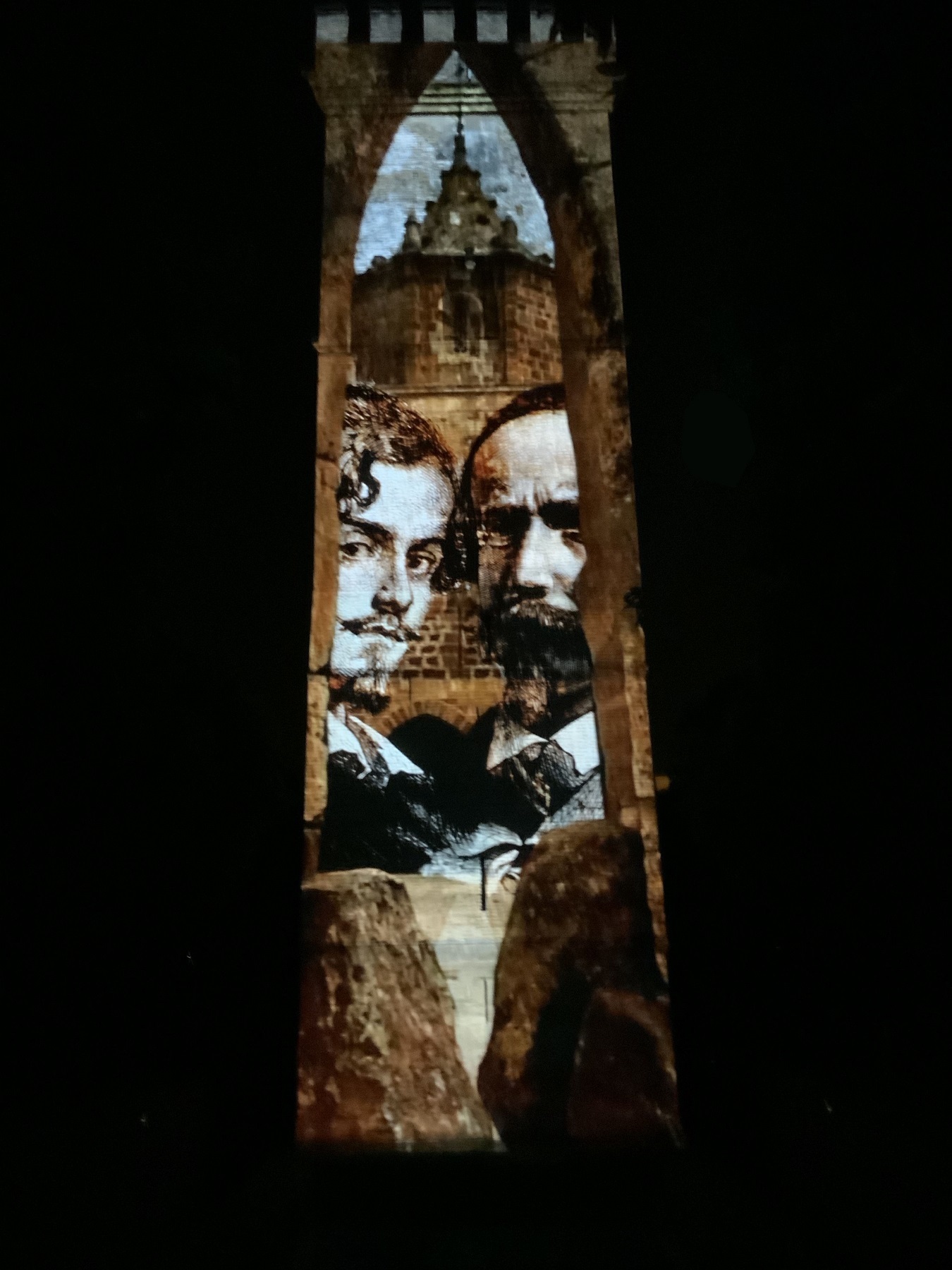 Llega a la Torre de Don Fadrique el vídeo mapping sobre los Bécquer  